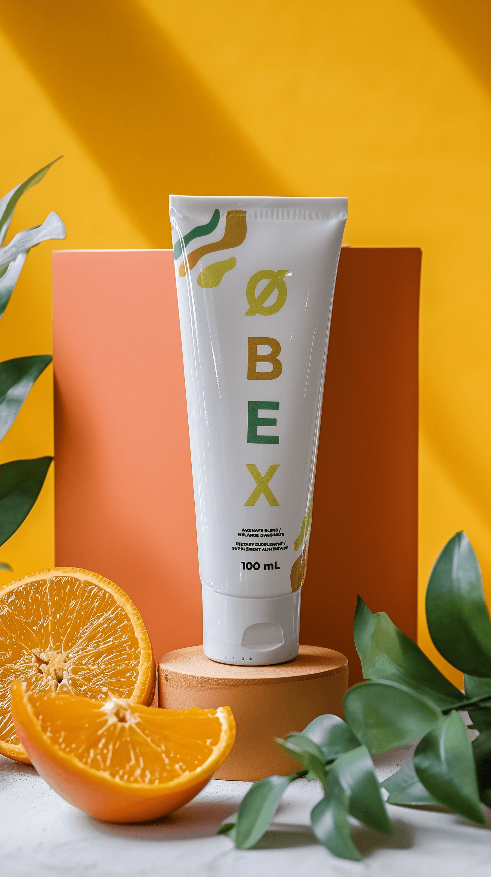 OBEX Orange Flavor Product Photography